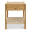 Moe's Millie Nightstand Natural with Drawer
