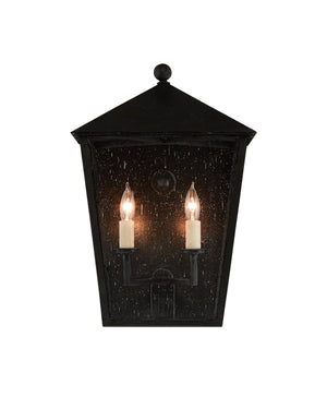 Bening Medium Outdoor Wall Sconce In Midnight