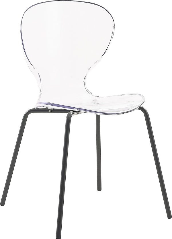 Arturo Dining Chair In Matte Black