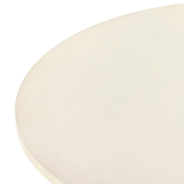 Bowman Outdoor Coffee Table In White Concrete