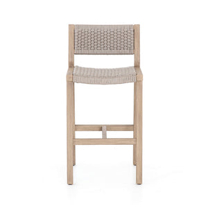 Delano Outdoor Bar Stool-Washed Brown