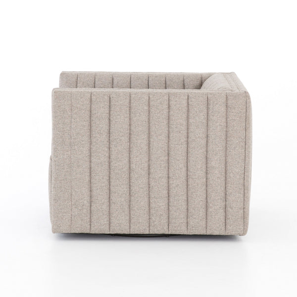 Augustine Swivel Chair-Orly Natural