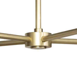 Cullen Chandelier In Natural Walnut