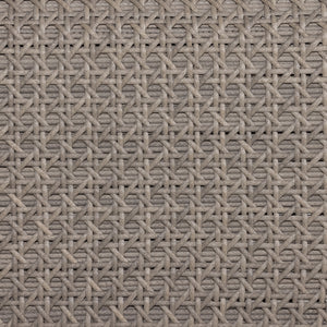 Paige Outdoor Woven Chaise Lounge In Brown