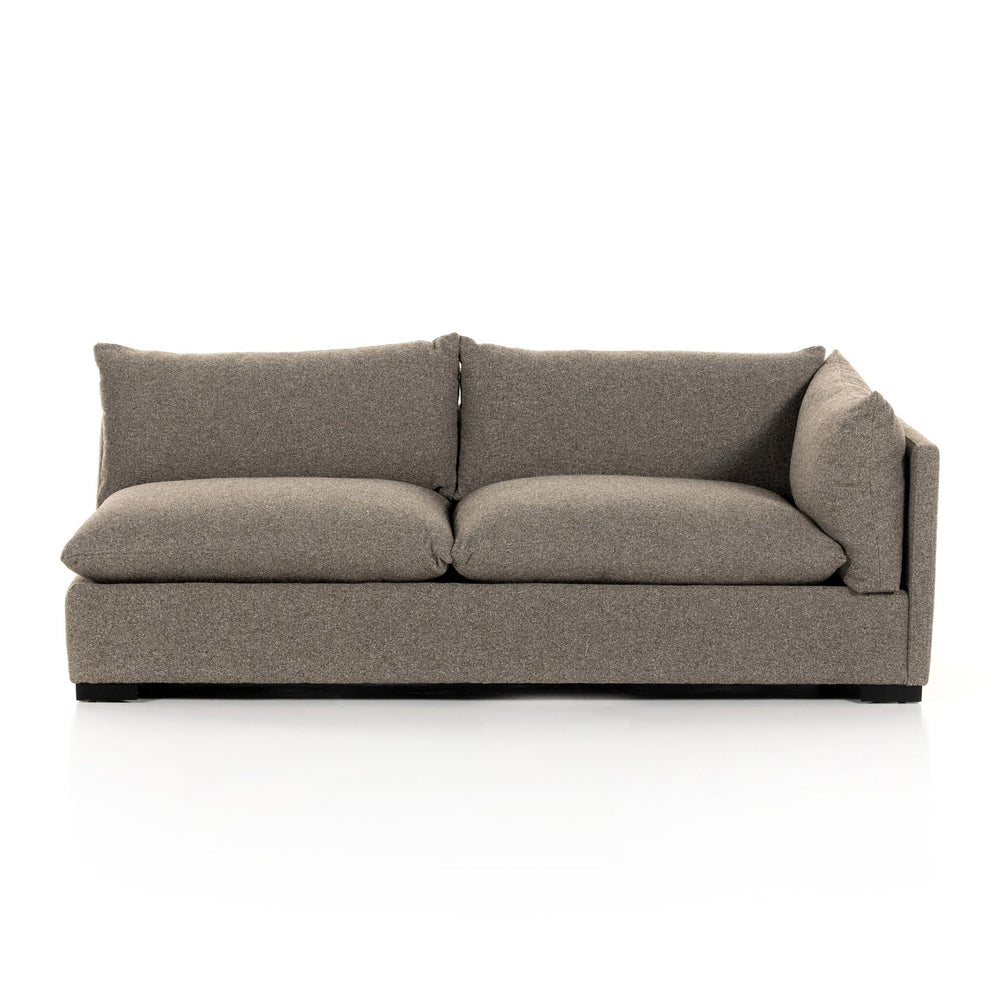 Westwood Sectional In Torrance Rock And Espresso