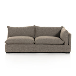 Westwood Sectional In Torrance Rock And Espresso