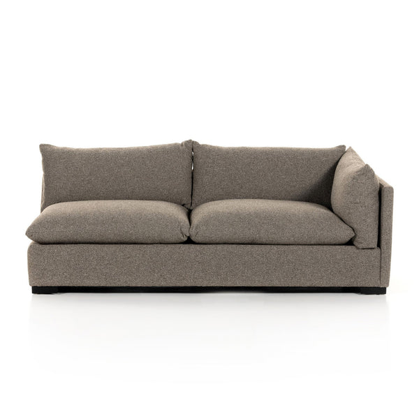 Westwood Sectional In Torrance Rock And Espresso