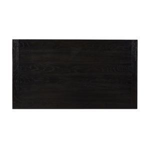 Warby Coffee Table in Worn Black Oak