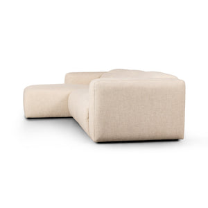Radley Power Recliner 3-Piece Sectional W/ Chaise - Antigo Natural