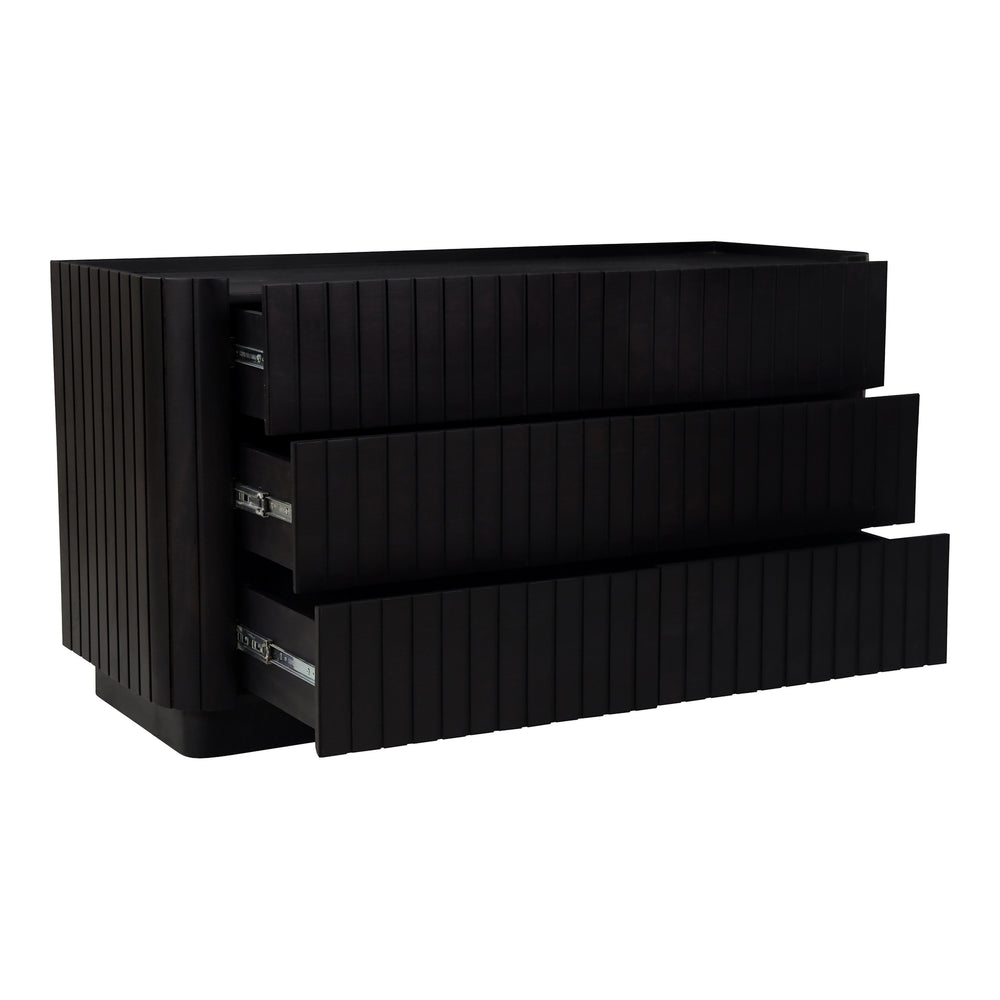 Moe's Povera 6-Drawer Dresser Black