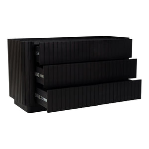 Moe's Povera 6-Drawer Dresser Black