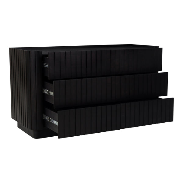 Moe's Povera 6-Drawer Dresser Black