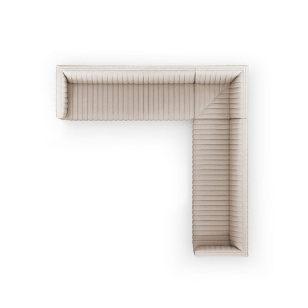 Augustine 3 Pc Sec Sofa In 126 In Dover