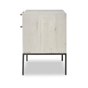 Trey Modular Wide Filing Cabinet in Dove'