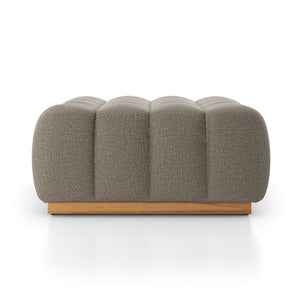 Roma Outdoor Ottoman Piece In Alessi Fawn
