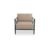 Willow Outdoor Accent Chair in Light Brown
