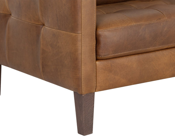 KARMELO SOFA - COGNAC LEATHER