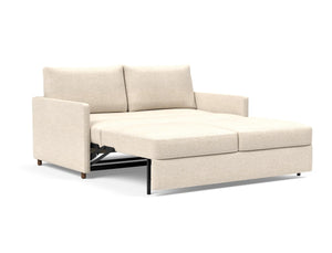 NEAH SLIM SOFA BED W/ARM RESTS, 63"X77"