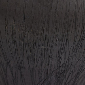 Clea Vessel - Aged Black Terracotta