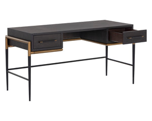 WELDRICK DESK - ESPRESSO