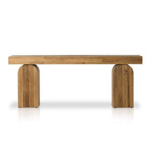 Keane Console Table In Natural Elm