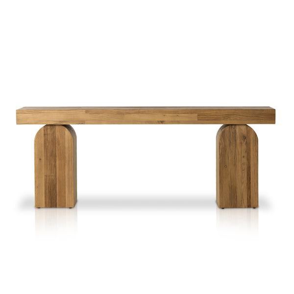Keane Console Table In Natural Elm