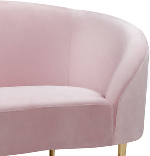 Bradford Chair In Pink Velvet