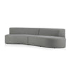 Opal Outdoor 2-Piece Sectional - Hayes Smoke