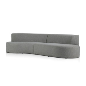 Opal Outdoor 2-Piece Sectional - Hayes Smoke