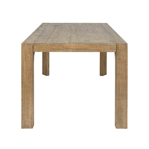 Crest Solid Wood Rectangle Dining Table 78" - Warm Natural