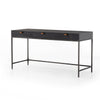 Trey Modular Writing Desk in Black Wash Poplar