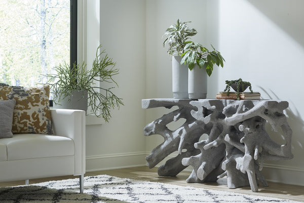 Harvest Planter, Medium, Light Gray