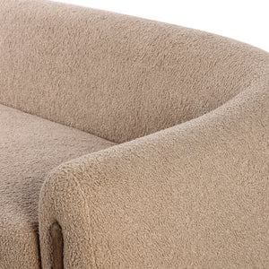 Lyla Sofa In 86" In Sheepskin Camel