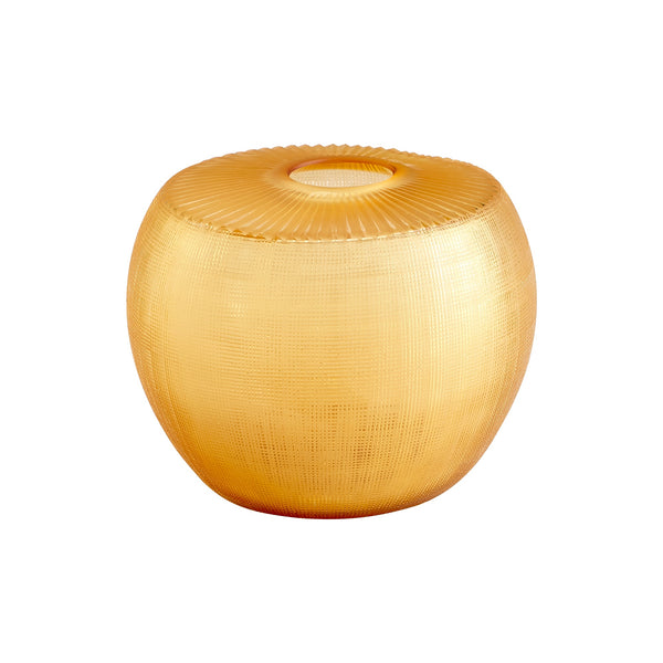 Sun Flower Vase in Amber