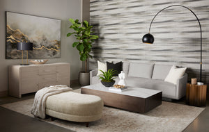 DAHLIA END TABLE - GOLD OMBRE