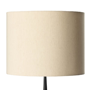 Innes Floor Lamp In Matte Black Cast