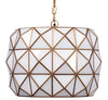 Hollywood 1-Light Glass and Metal Pendant