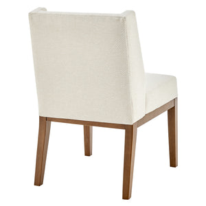 Ethan Fabric Dining Side Chair In Cardiff Cream