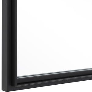 Rousseau Iron Window Mirror