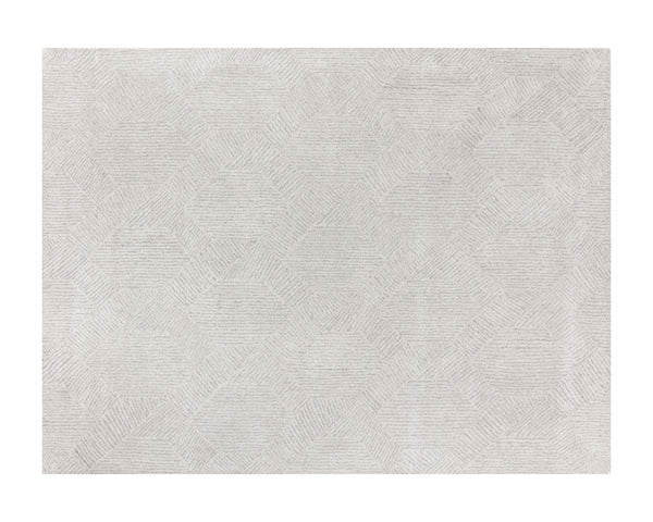 CALAIS HAND-TUFTED RUG - OATMEAL / GREY - 9' X 12'