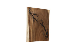 Lightning Wall Tile, Chamcha Wood