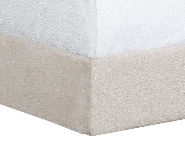 NYLAH BED - QUEEN - BERGEN TAUPE
