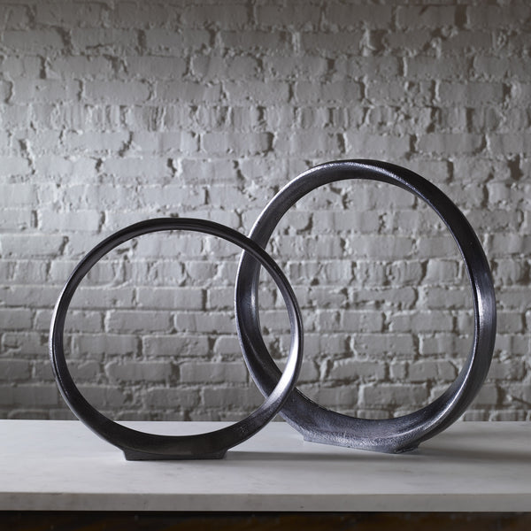 Orbits Black Ring Sculptures, S/2