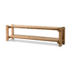 Marcia Low Console Table in French Oak