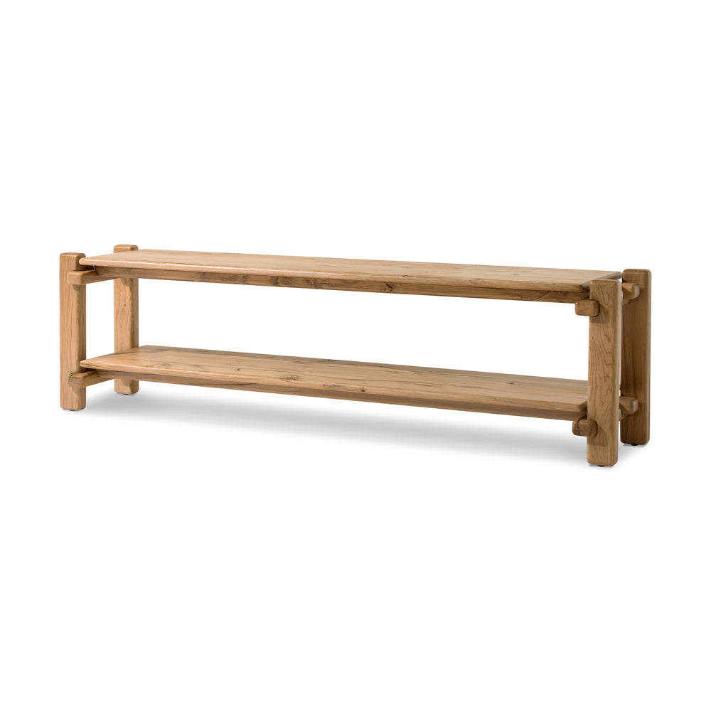Marcia Low Console Table in French Oak