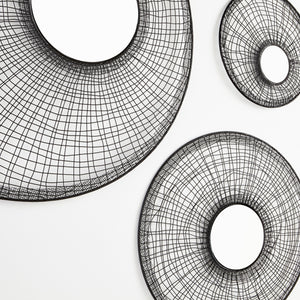 Silk Noir Mirror in Graphite