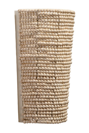  Seawall 1-Light Beaded Cone Wall Sconce