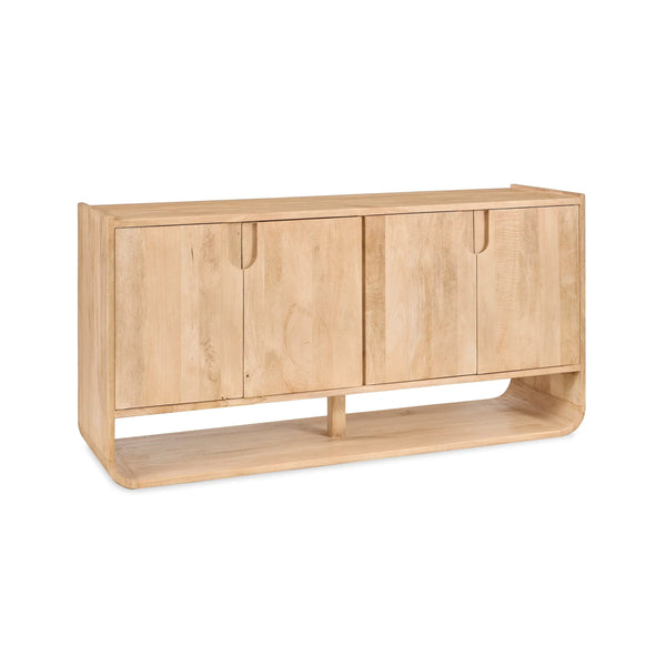 Laguna Solid Wood 4Dr Buffet in Natural Maple