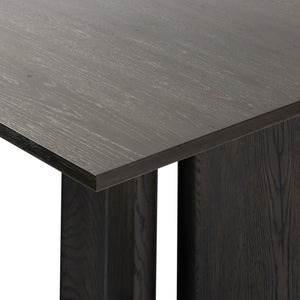 Huxley Dining Table 84" - Smoked Black Veneer