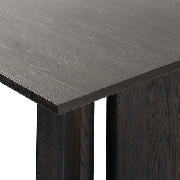 Huxley Dining Table 84" - Smoked Black Veneer